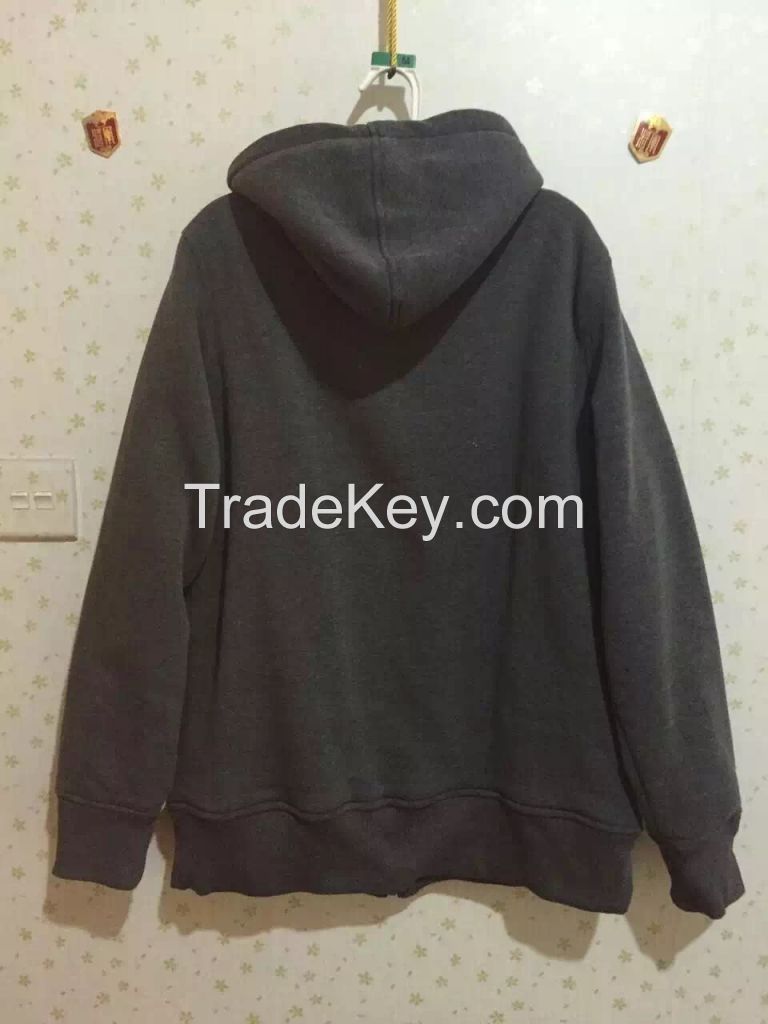  Mens Sherpa Zip Hoodie