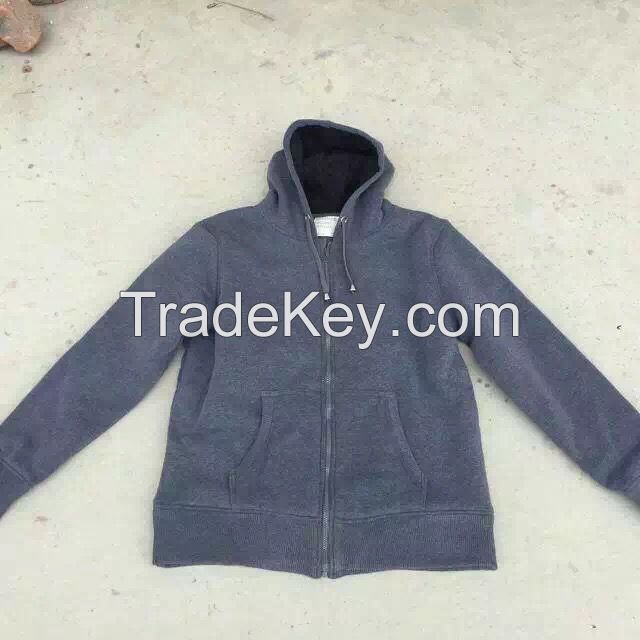  Mens Sherpa Zip Hoodie