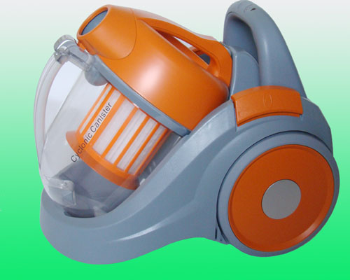 Cyclone bagless vacuum cleaner with mesh