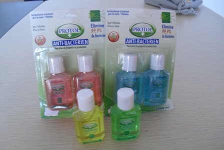 WATERLESS hand sanitiser