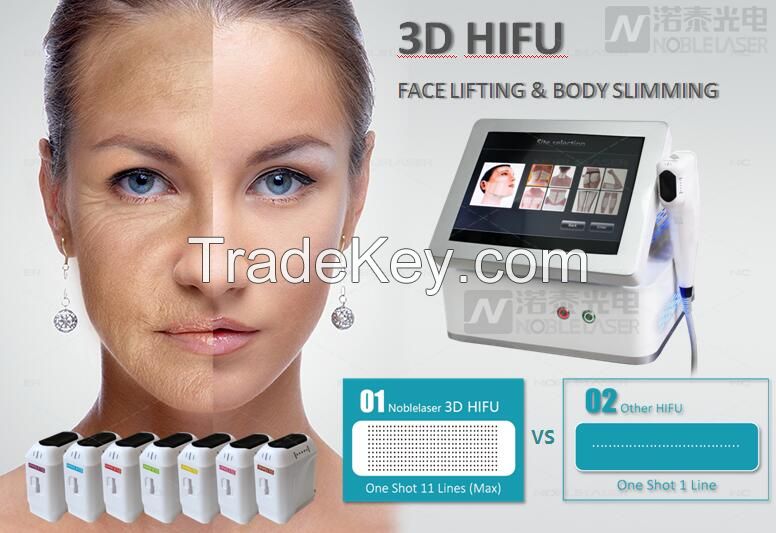 3D HIFU Face Tightening Body Shaping