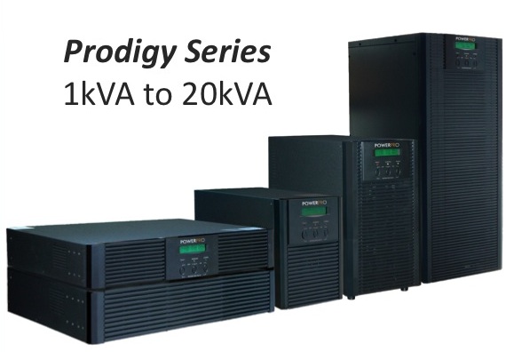 PowerPRO Uninterruptible Power Supply (UPS): PROdigy series
