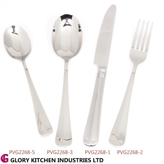 stainless steel flatware