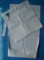 disposable bib, adult bib, tissue/poly bib, dental bib