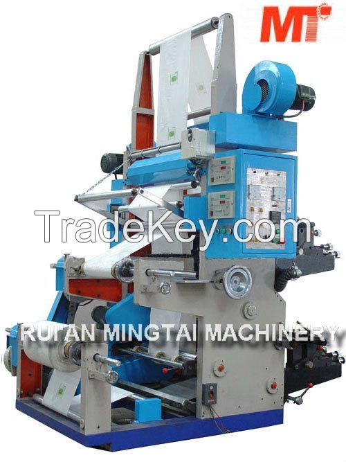Two colors automatic printing machine