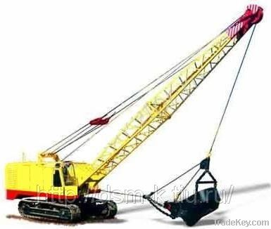 Dragline extrvactor