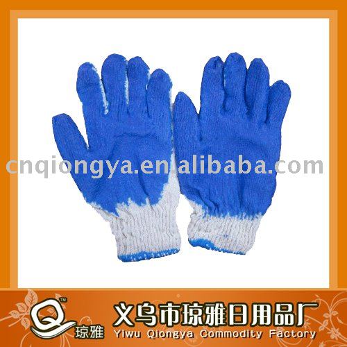 latex coated glove