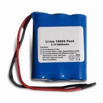 Li-ion Battery Pack For Headlight Application