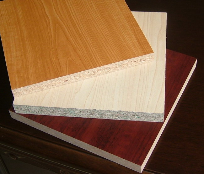 Embossed Wood Grain Melamine Particle Board /Chip Board - China Melamine  Board, Melamine Chipboard