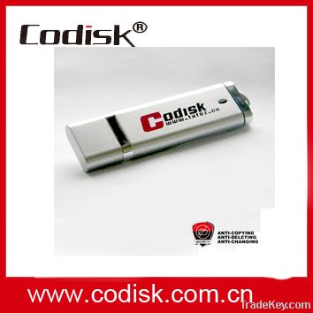 Anti- copy hardware encryption usb flash disk