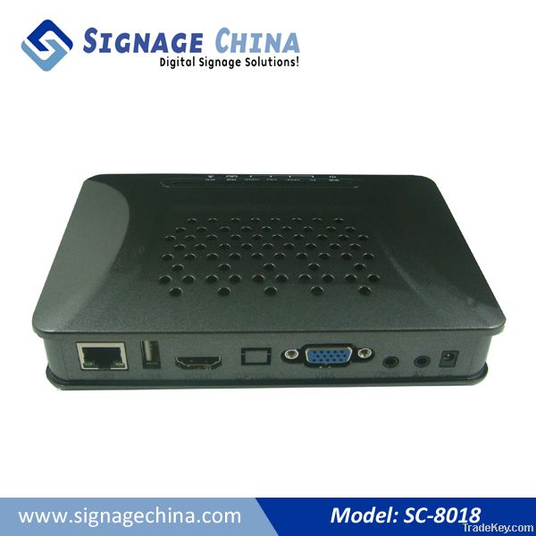 SC-8018 Network Digital Signage Media Player