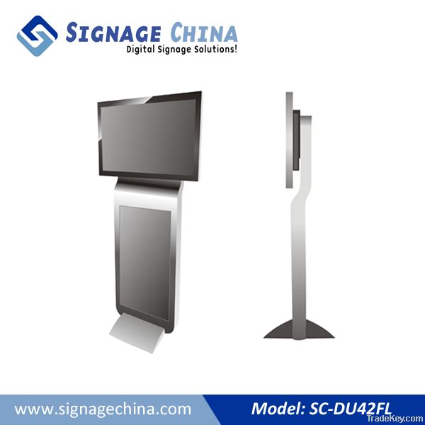 3G Digital Signage Dual Screen LCD Media Player