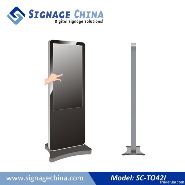 SC-TO42I Full HD Floor Standing Touch LCD Media Player