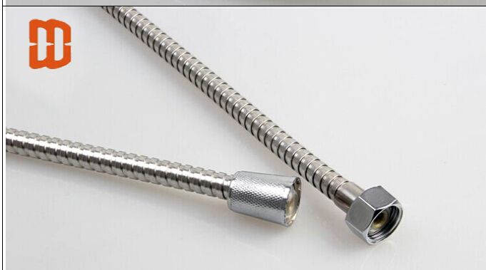 Winley stainless steel double lock extensible shower hose