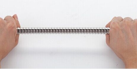 1.5M Polished Stainless steel Shower Hose
