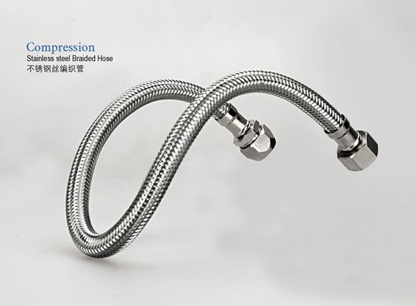 Flexible Hose with Stainless Steel Braided Compression