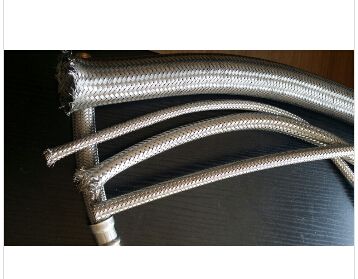 SS316 flexible braided hose for cable protection