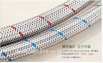 Red Blue Wire Flexible Water Hose