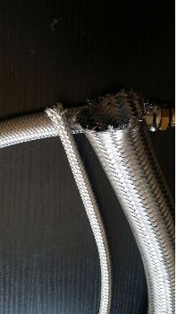 Over Braided Flexible Conduit for Mill Cable Protection