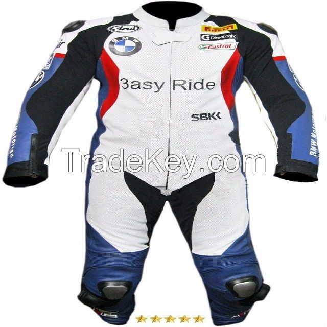 Motorcycle Racing Leather Suit For Men