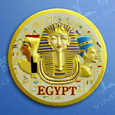 metal badges, egypt badges, decoration