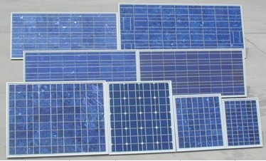 poly crystal solar panel