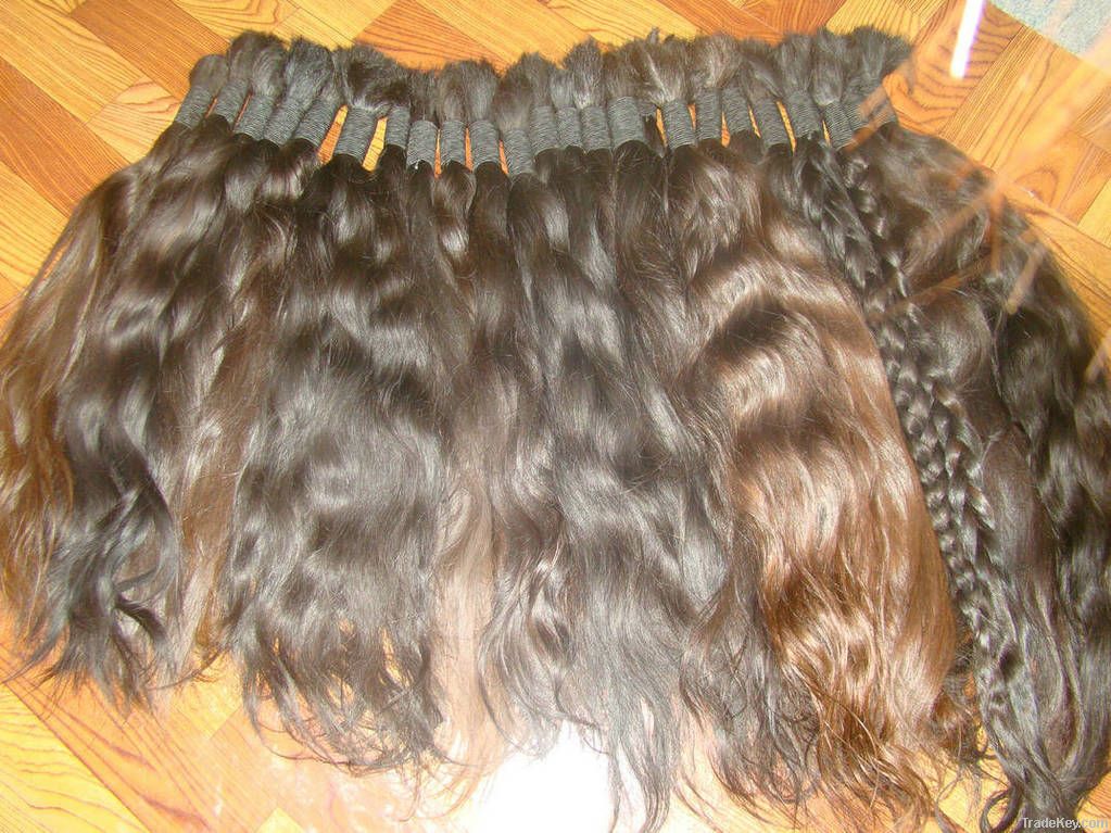 Natural Virgin Remy Human Hair Without Any Chemical Process