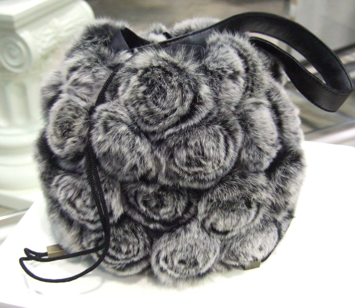 FUR ROSE BAG