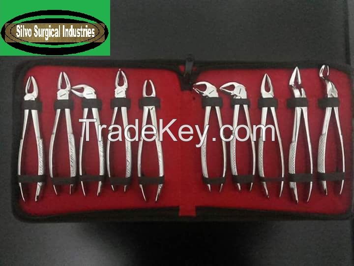 Tooth Extracting Forceps Set Dental Instruments