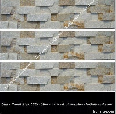 NATURAL SLATE LEDGESTONE 150X600MM