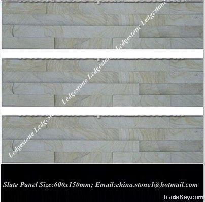 NATURAL SLATE LEDGESTONE 150X600MM