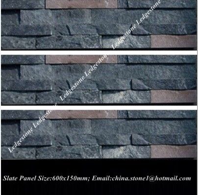 NATURAL SLATE LEDGESTONE 150X600MM