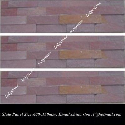 NATURAL SLATE LEDGESTONE 150X600MM