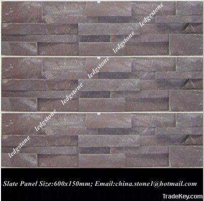 NATURAL SLATE LEDGESTONE 150X600MM