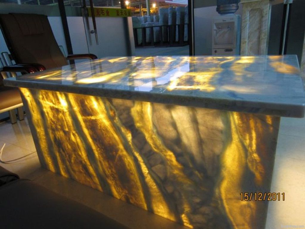 JADE MARBLE, BULE LACK ONYX MARBLE TILES, SLABS, CARVINGS, STAIRS