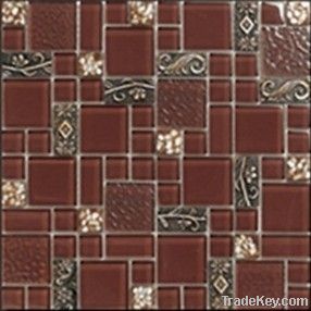 Mosaic Tiles-Glass With Resin