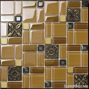 Supply Glass With Resin Mosaics