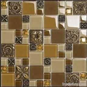 China Resin Glass Mosaics Tiles