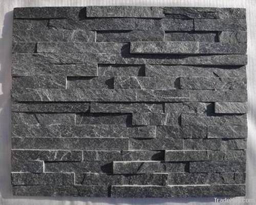 Black Slate Wall Stones Exporter