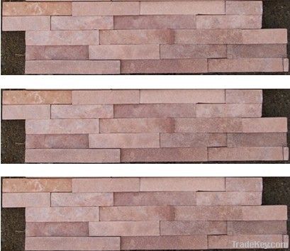 Sell Pink Culture Stone Cladding