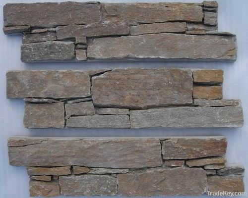 Rusty Wall Cladding Slate Stones