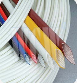 Silicone Fiberglass Sleeving Coated With Rubber