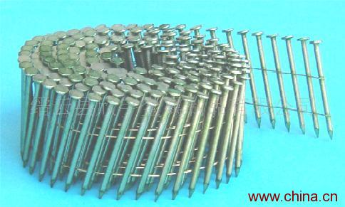 Twisted shank/ ring shank umbrella roofing nails
