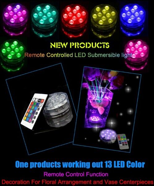 13LEDS New Party Light Submersible LED Lights
