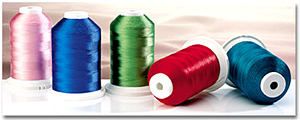120D/2 Rayon embroidery thread, 5000m/king spool