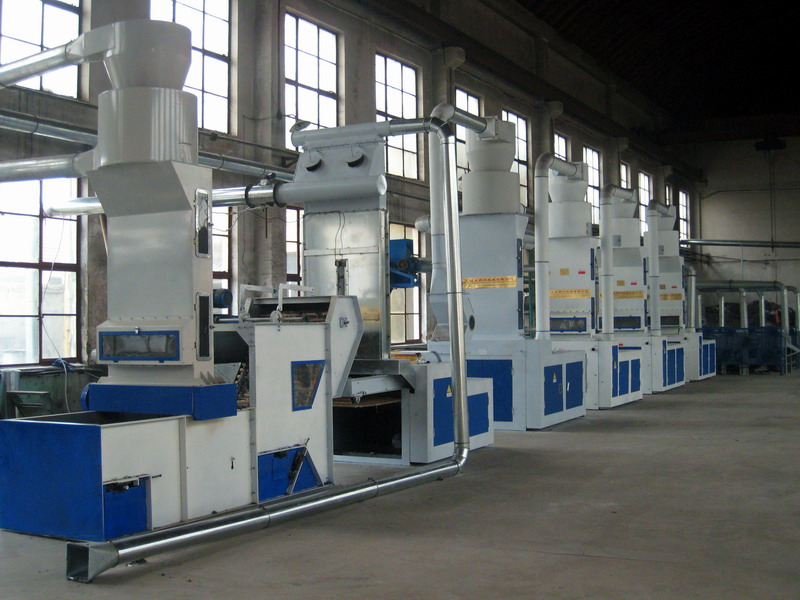 Cotton Waste Recycling Machine NEW PRODUCTING LINE Model MQ-500