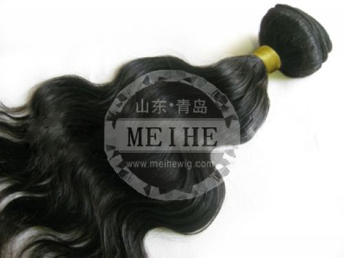 Wholesale body curl 1# remy hair weft