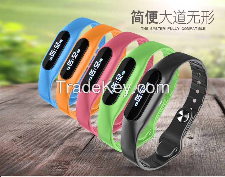 Smart Wristband  Fitness Wearable Bracelet Activity Tracker Pedometer Bluetooth 4.0 Smartband 