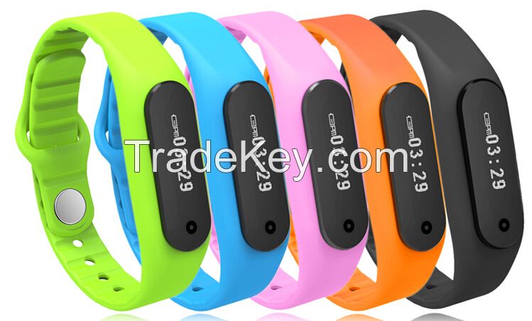 Smart Wristband  Fitness Wearable Bracelet Activity Tracker Pedometer Bluetooth 4.0 Smartband 