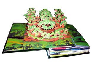 Popup book, Popup business card